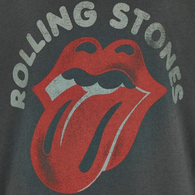 Boys grey The Rolling Stones band sweatshirt